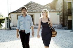 Ethan Hawke and Julie Delpy in Before Midnight.