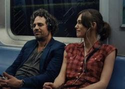 Mark Ruffalo and Kiera Knightley in Begin Again.