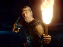 Ray Winstone provides the voice of Beowulf. Ray Winstone provides the voice of Beowulf.