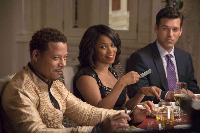 Terrence Howard, Nia Long and Eddie Cibrian in The Best Man Wedding