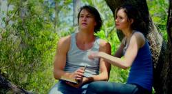 Luke Bracey and Liana Liberato in The Best of Me Luke Bracey and Liana Liberato in The Best of Me