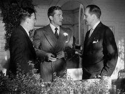 Harold Russell, Dana Andrews and Fredric March in The Best Years of Our Lives