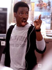 Eddie Murphy as Axel Foley in Beverly Hills Cop