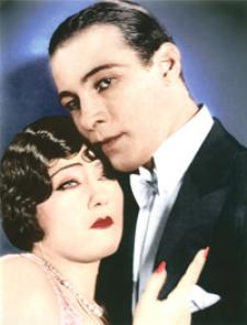 Gloria Swanson and Rudolph Valentino; The greatest leading actress and actor of the 1920s.