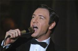 Kevin Spacey as Bobby Darin in Beyond the Sea.