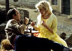 Kevin Spacey and Kate Bosworth in Beyond the Sea. Kevin Spacey and Kate Bosworth in Beyond the Sea.