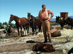 John Wayne in Big Jake.