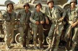 Mark Hamill, Robert Carradine, Kelly Ward, Lee Marvin, and Bobby Di Cicco in The Big Red One. Mark Hamill, Robert Carradine, Kelly Ward, Lee Marvin, and Bobby Di Cicco in The Big Red One.