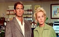 Rod Taylor and Tippi Hedren in The Birds.