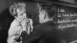 Vic Morrow and Glenn Ford in Blackboard Jungle. Vic Morrow and Glenn Ford in Blackboard Jungle.