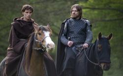 Eddie Redmayne and Sean Bean in Black Death. Eddie Redmayne and Sean Bean in Black Death.