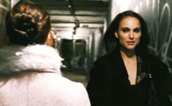 The white and the black swan. The white and the black swan.