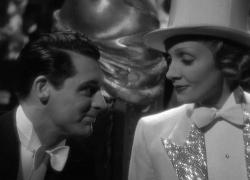 Cary Grant and Marlene Dietrich in Blonde Venus. Cary Grant and Marlene Dietrich in Blonde Venus.