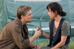 Leonardo DiCaprio and Jennifer Connelly in Blood Diamond.