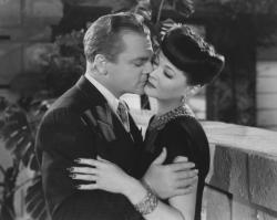 James Cagney and Sylvia Sidney in Blood on the Sun.