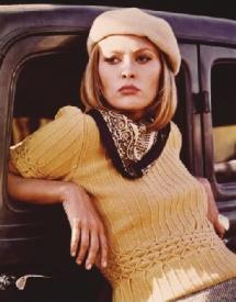 Faye Dunaway in Bonnie and Clyde.