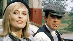 Faye Dunaway as Bonnie Parker and Warren Beatty as Clyde Barrow in Bonnie & Clyde.