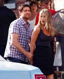 Gerard Butler and Jennifer Aniston got paid to have fun. I paid, and was bored. Gerard Butler and Jennifer Aniston got paid to have fun. I paid, and was bored.