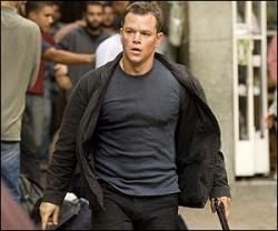 Matt Damon in The Bourne Ultimatum. Matt Damon in The Bourne Ultimatum.