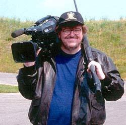 Michael Moore in Bowling for Columbine.