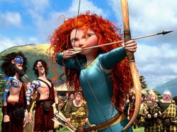 Katniss Everdeen has nothing on Merida. Katniss Everdeen has nothing on Merida.