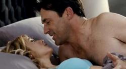 Kristen Wiig and Jon Hamm do it, in Bridesmaids