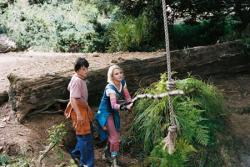 Josh Hutcherson and AnnaSophia Robb in Bridge to Terabithia. Josh Hutcherson and AnnaSophia Robb in Bridge to Terabithia.