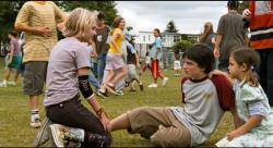 AnnaSophia Robb, Josh Hutcherson and Bailee Madison in Bridge to Terabithia. AnnaSophia Robb, Josh Hutcherson and Bailee Madison in Bridge to Terabithia.