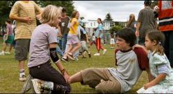 AnnaSophia Robb, Josh Hutcherson and Bailee Madison in Bridge to Terabithia.