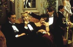 Stephen Campbell Moore, Fenella Woolgar, Emily Mortimer and Michael Sheen are Bright Young Things. Stephen Campbell Moore, Fenella Woolgar, Emily Mortimer and Michael Sheen are Bright Young Things.