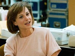 Holly Hunter in Broadcast News. Holly Hunter in Broadcast News.