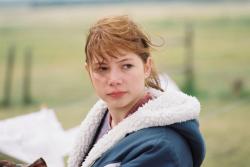 Michelle Williams in Brokeback Mountain. Michelle Williams in Brokeback Mountain.