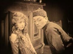 Lillian Gish and Richard Barthelmess in Broken Blossoms Lillian Gish and Richard Barthelmess in Broken Blossoms