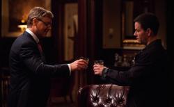 Russell Crowe and Mark Wahlberg in Broken City.