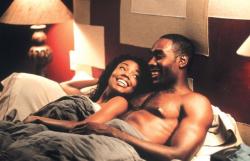 Gabrielle Union and Morris Chestnut in The Brothers.