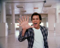 Jim Carrey in Bruce Almighty. Jim Carrey in Bruce Almighty.