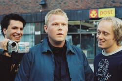 Nicolai Cleve Broch, Anders Baasmo Christiansen and Aksel Hennie in Buddy. Nicolai Cleve Broch, Anders Baasmo Christiansen and Aksel Hennie in Buddy.
