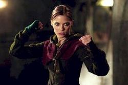 Jaime King in Bulletproof Monk.