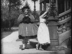 Fatty Arbuckle as Candy and Josephine Stevens as Amanda. 