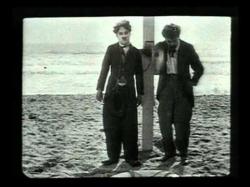 Charlie Chaplin and Billy Armstrong in By the Sea.