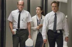 Richard Jenkins, Amy Acker and Bradley Whitford in Cabin in the Woods.