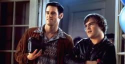 Jim Carrey and Jack Black in The Cable Guy Jim Carrey and Jack Black in The Cable Guy