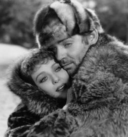 Loretta Young and Clark Gable in The Call of the Wild.