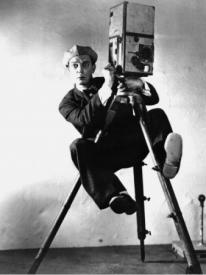 Buster Keaton as The Cameraman Buster Keaton as The Cameraman