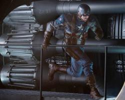 Chris Evans as Captain America. Chris Evans as Captain America.