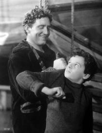 Spencer Tracy and Freddie Bartholomew in Captains Courageous.