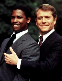 Denzel Washington and George Segal in Carbon Copy Denzel Washington and George Segal in Carbon Copy
