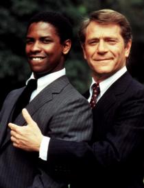 Denzel Washington and George Segal in Carbon Copy