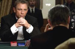 Daniel Craig in Casino Royale.