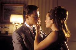 Leonardo DiCaprio and Jennifer Garner in Catch Me if You Can. Leonardo DiCaprio and Jennifer Garner in Catch Me if You Can.